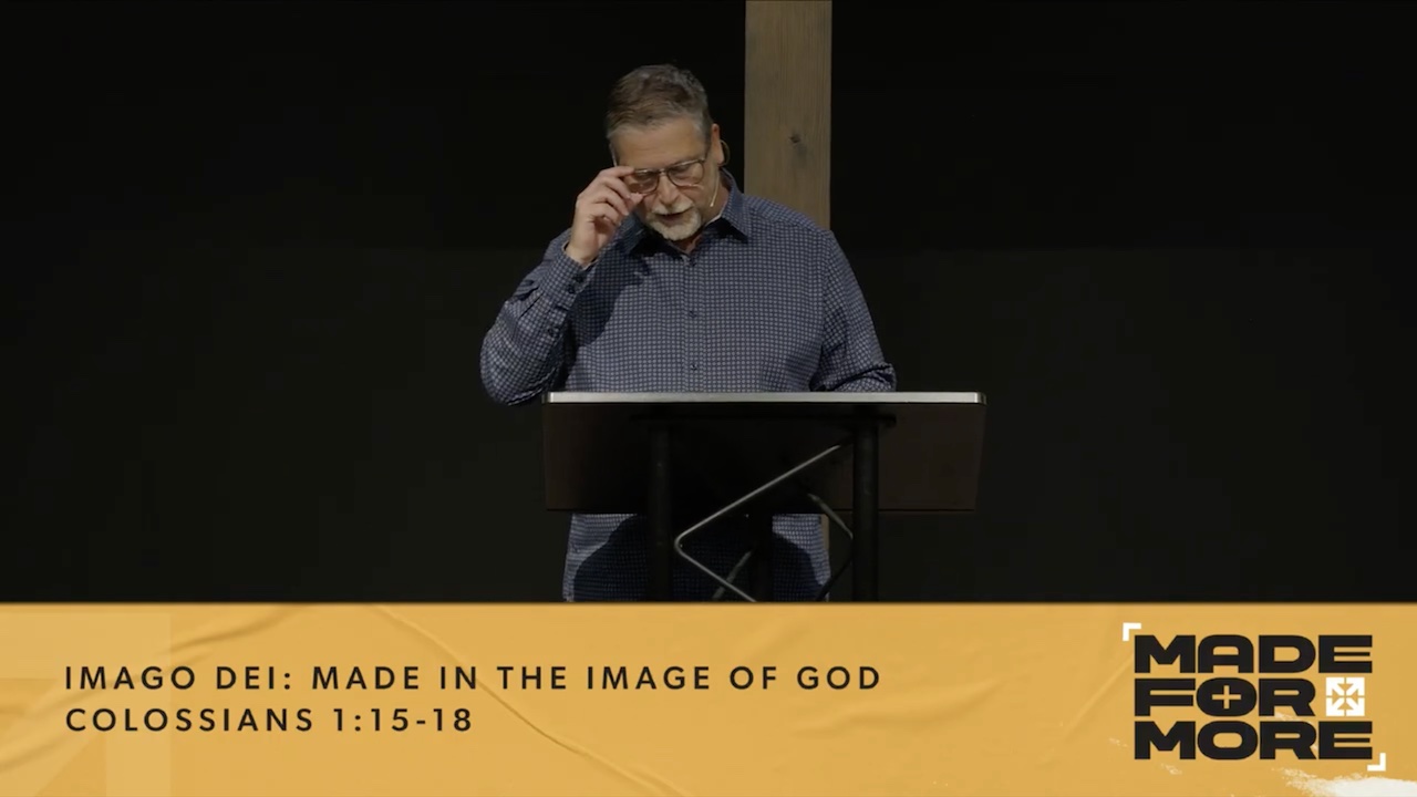 Imago Dei: Made in the image of God