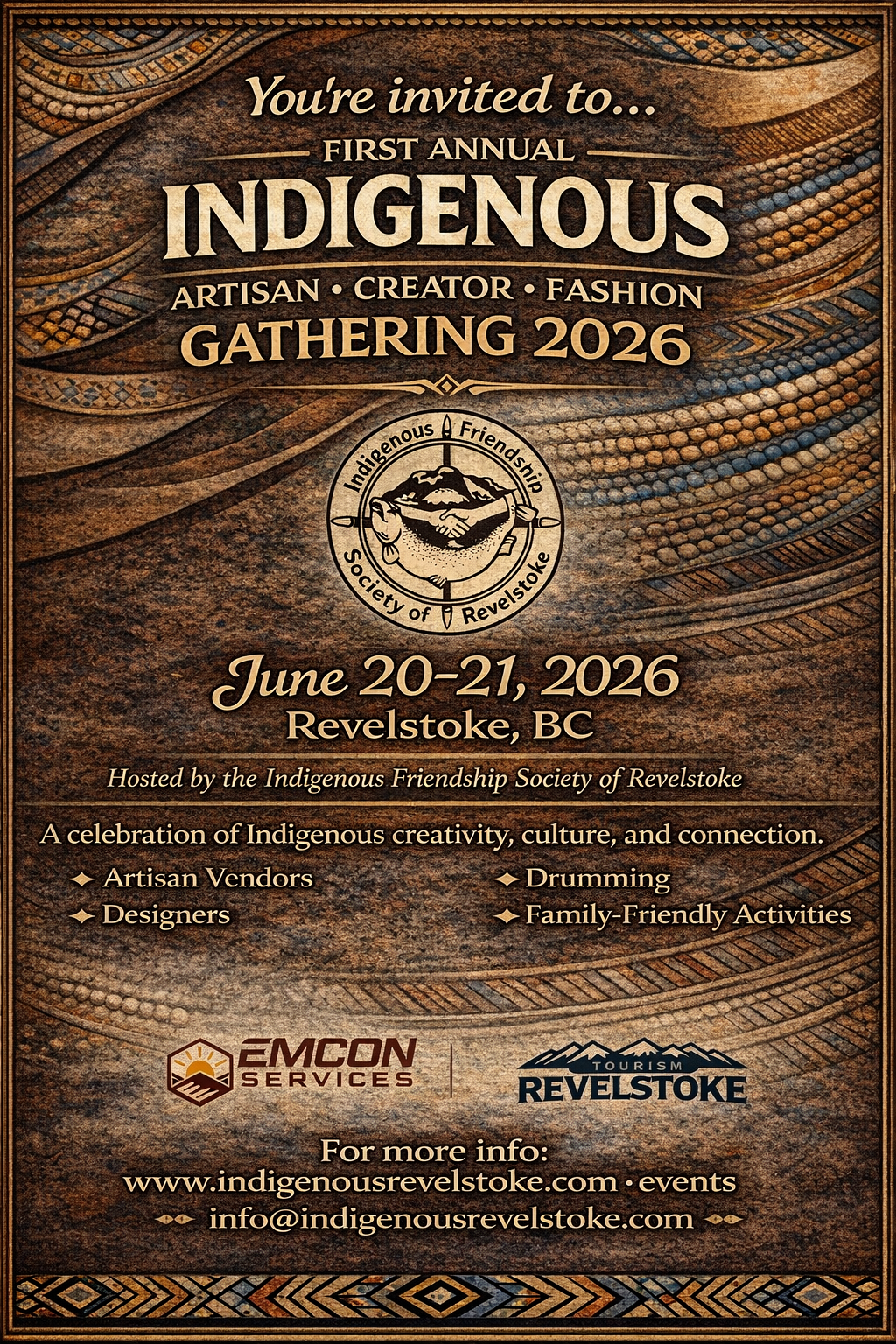 First Annual Indigenous Artisan - Creator - Fashion Gathering 2026