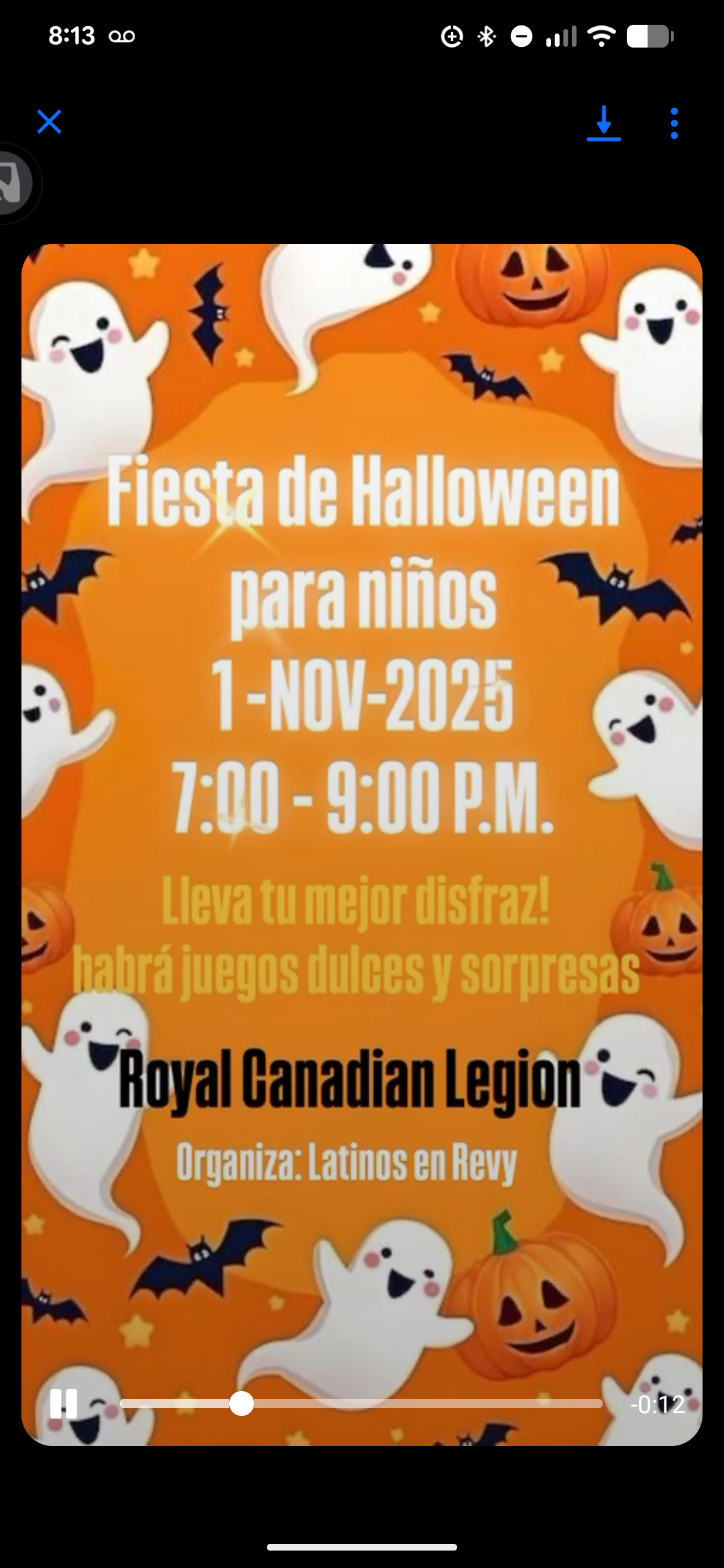 Fiesta de Halloween para niños