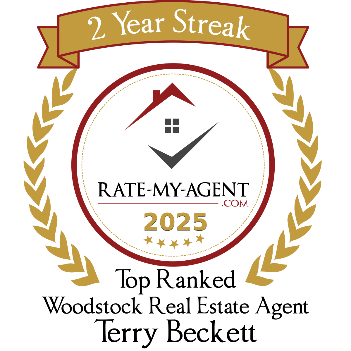 Two Year Streak Top Agent