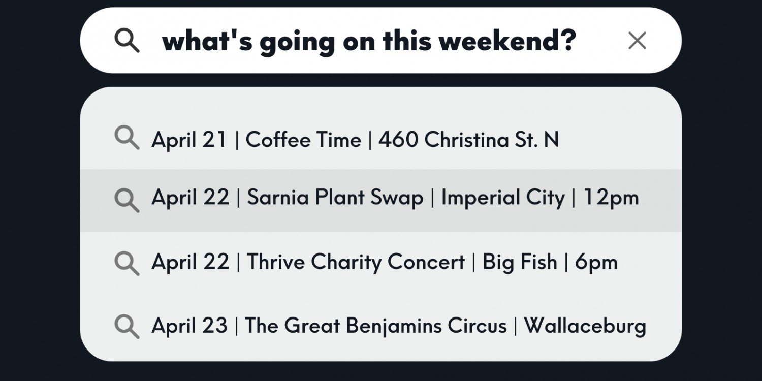 What's going on this weekend? April 21st - 23rd