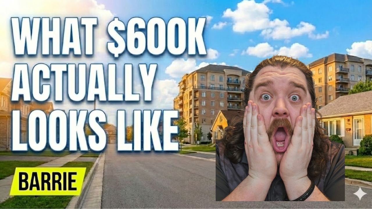 Don't Buy in Barrie Until You See These 3 Houses | What $600...