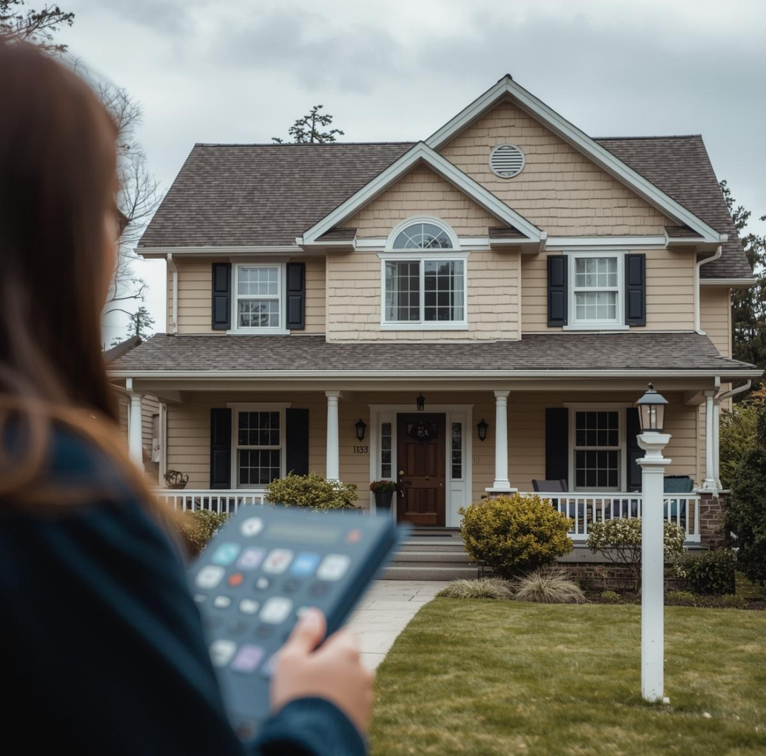 Buyer looking at a home