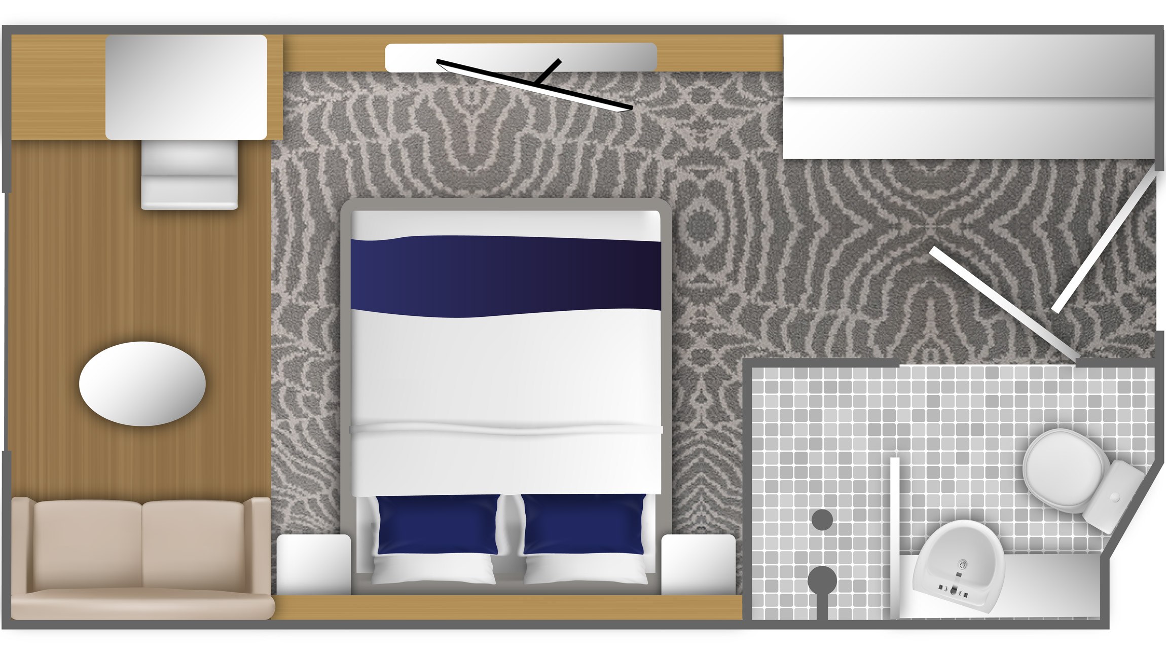 Category 3 french balcony cabin deck 7 floor plan ocean albatros