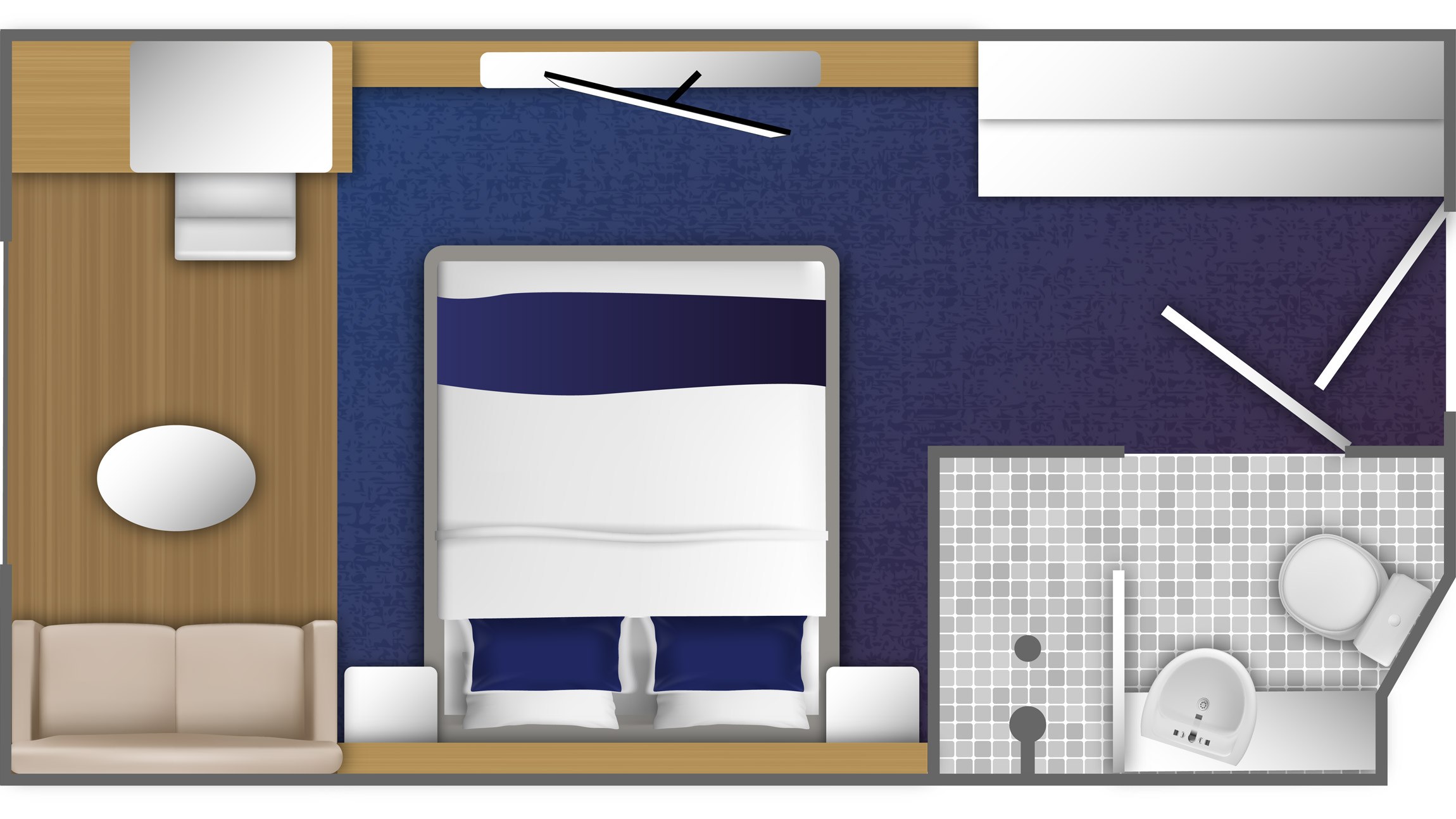 Category 3 french balcony cabin deck 7 floor plan ocean victory