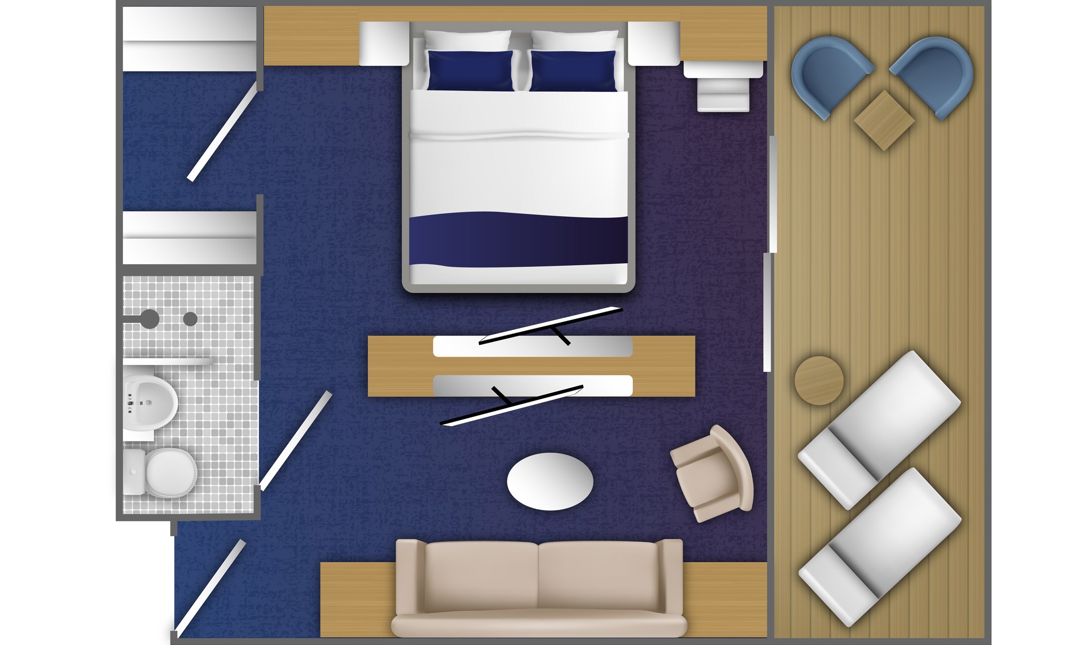 Category 8 junior suite deck 7 floor plan ocean victory 1