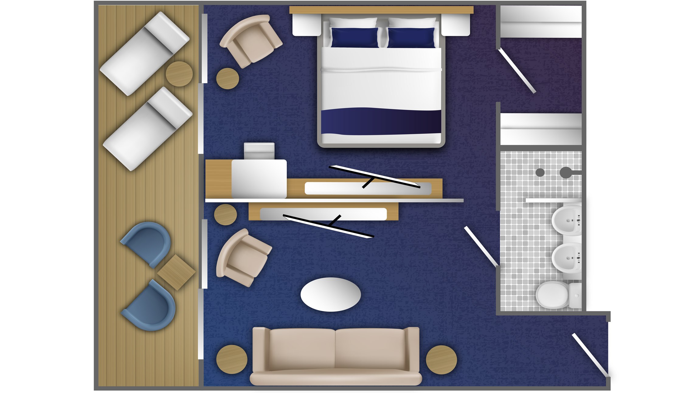 Category 9 premium freydis suite deck 4 floor plan ocean victory 5