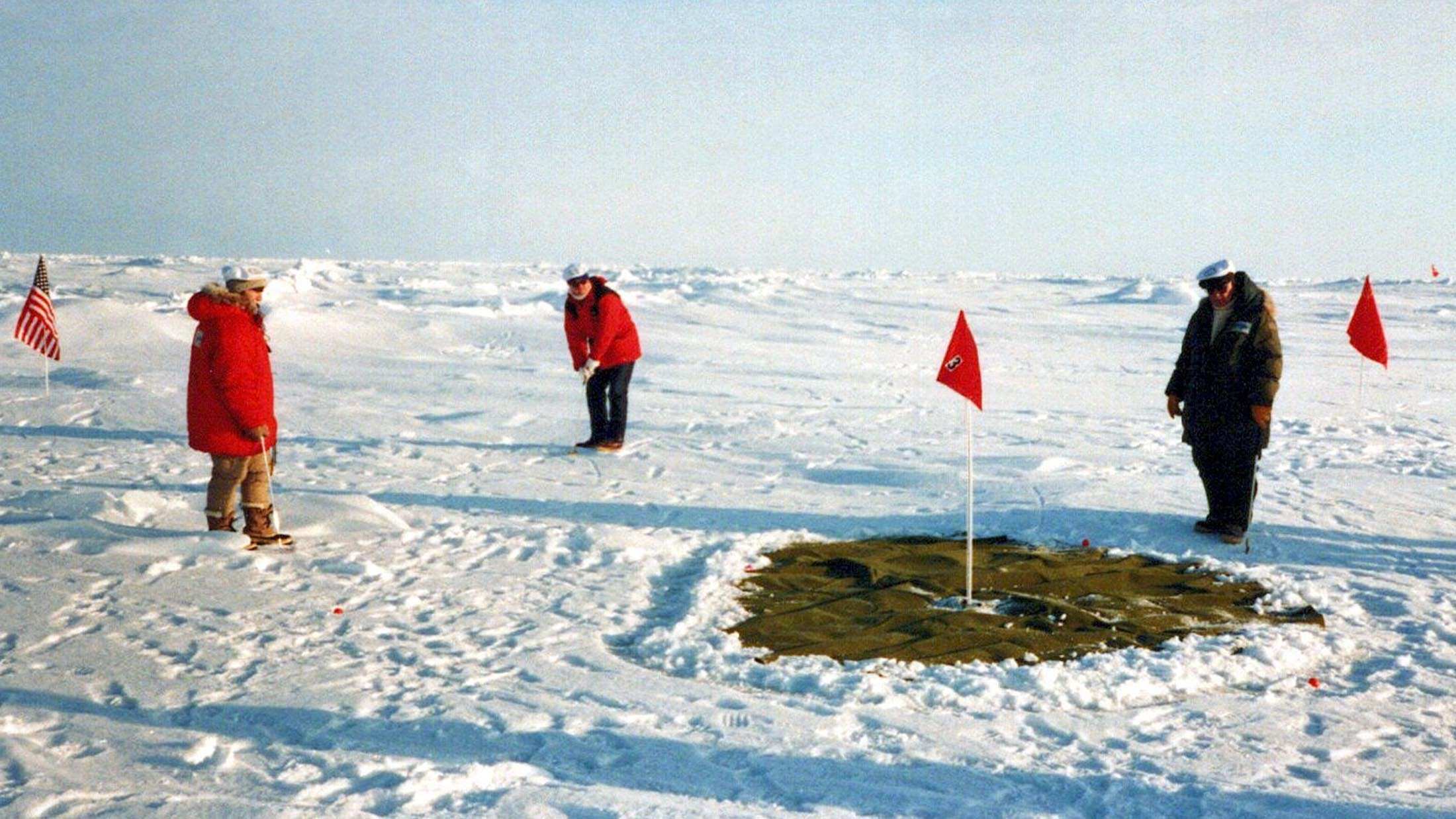 Golfing at the Top of the World