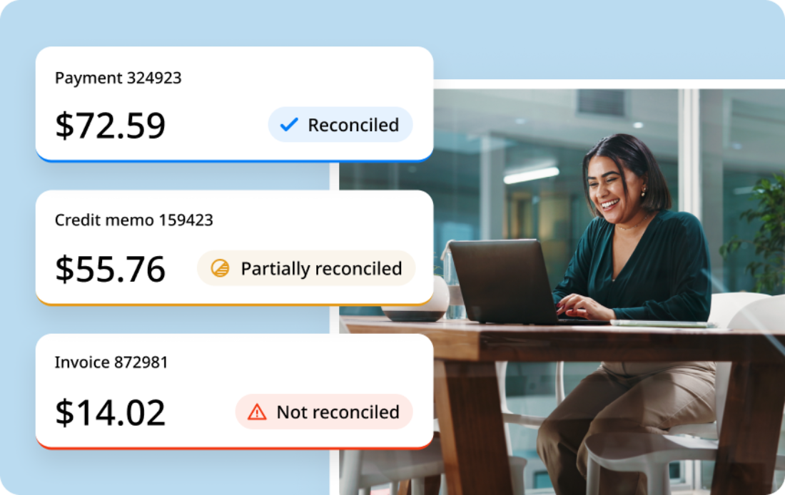 Accounting reconciled large en
