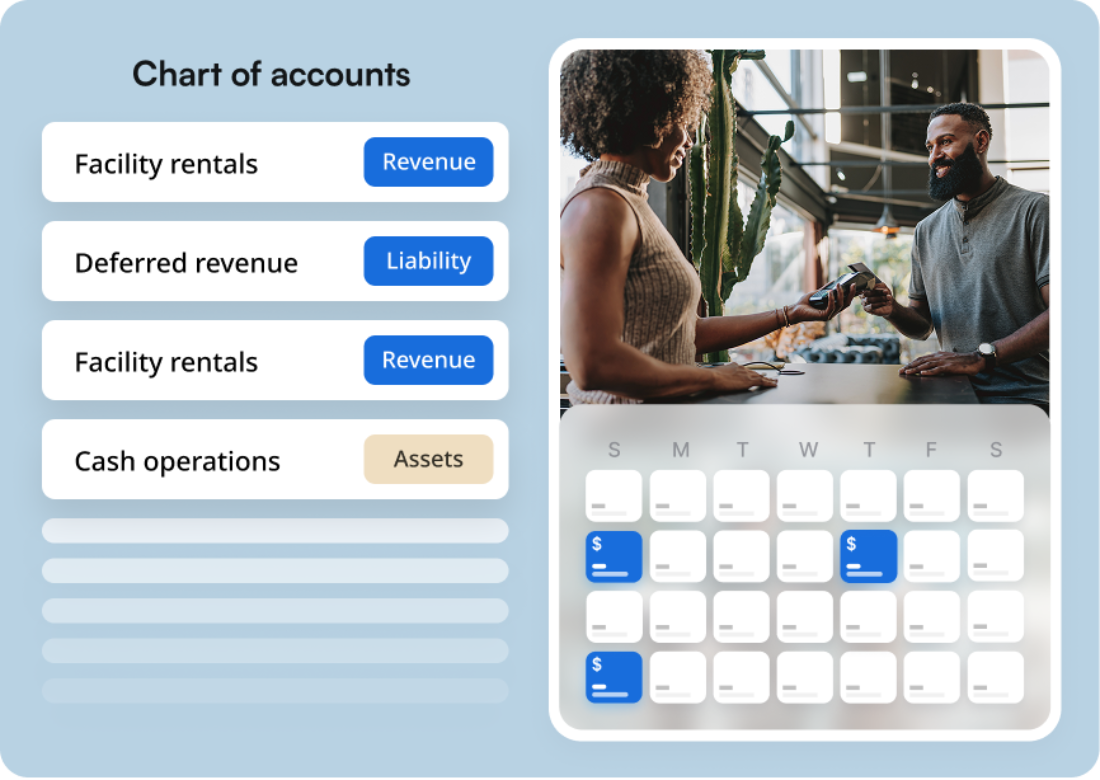 Payments chart accounts financial reporting EN