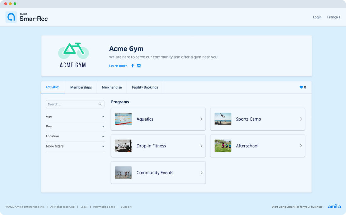 Video screen smartrec store