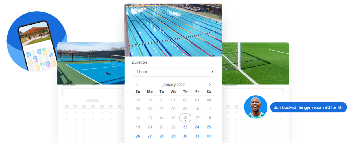 Hero facility management calendar with booking2