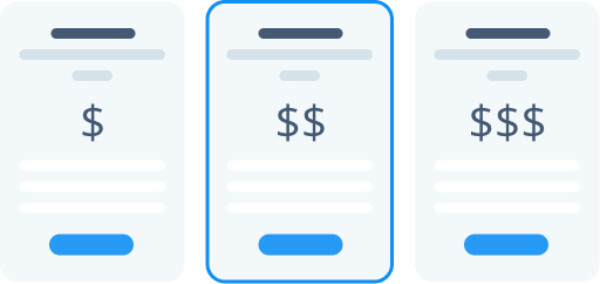 Multi grid mozaic transparent pricing preview