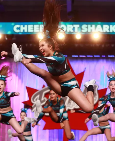 Cheer sport sharks hero
