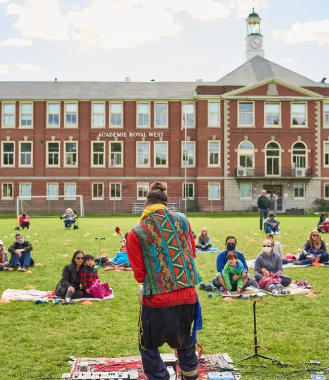 Montreal west case study activity in park