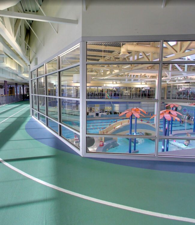 Rady jcc gym track 2