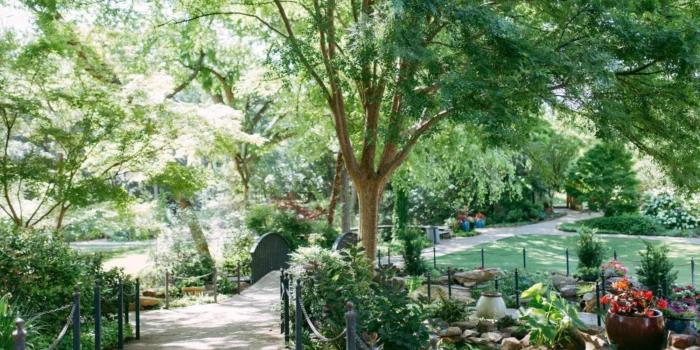 Grapevine parks and rec park landscape