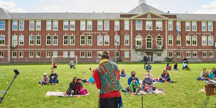 Montreal west case study activity in park