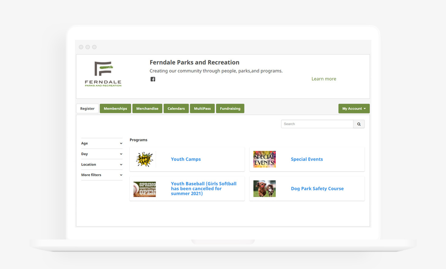 Boosting Community Experience & Revenue Ferndale Parks and Rec Amilia