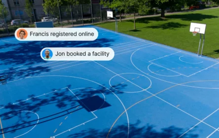 Smart Rec Basketball Court Registration Facility 2x min