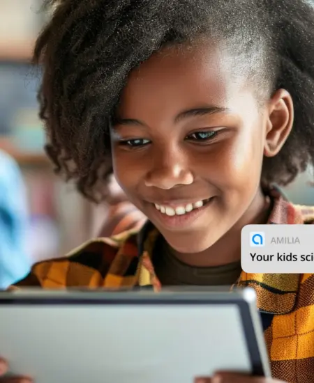 Amilia kids science camp