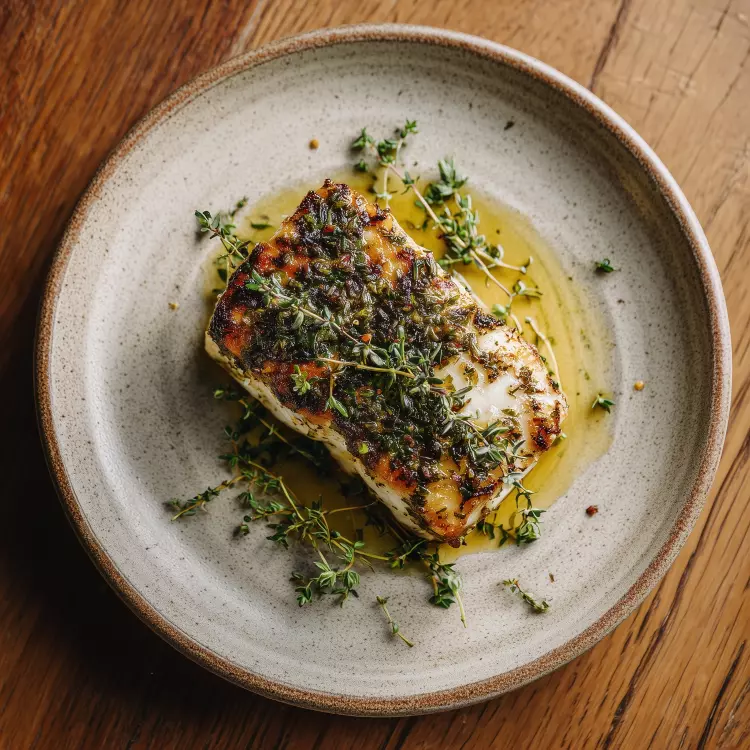 Filets de sébaste de Gaspésie, sauce vierge à la salicorne