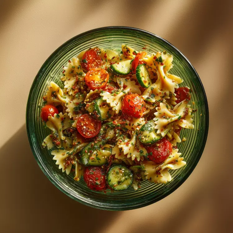 Salade de farfalles aux légumes et tapenade de tomates séchées (750ml)