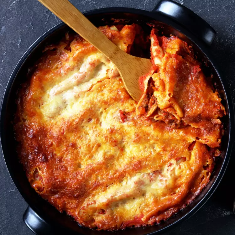 Cannellonis de ricotta et épinards, sauce aux légumes confits