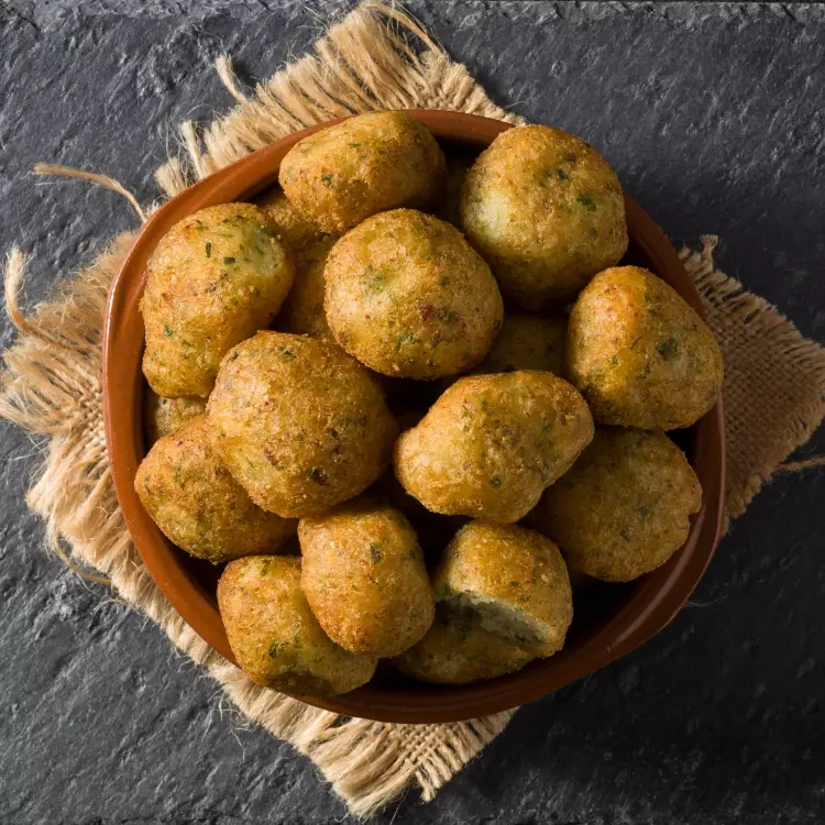 4 croquetes de morue et chorizo, aïoli