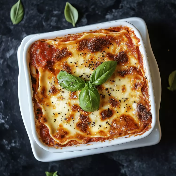 Lasagne végé aux légumes rôtis, ricotta et épinards