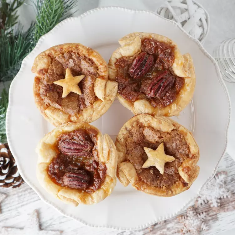 Duo de tartelettes rustiques (4) - Érable et pacanes- La Gâtelière