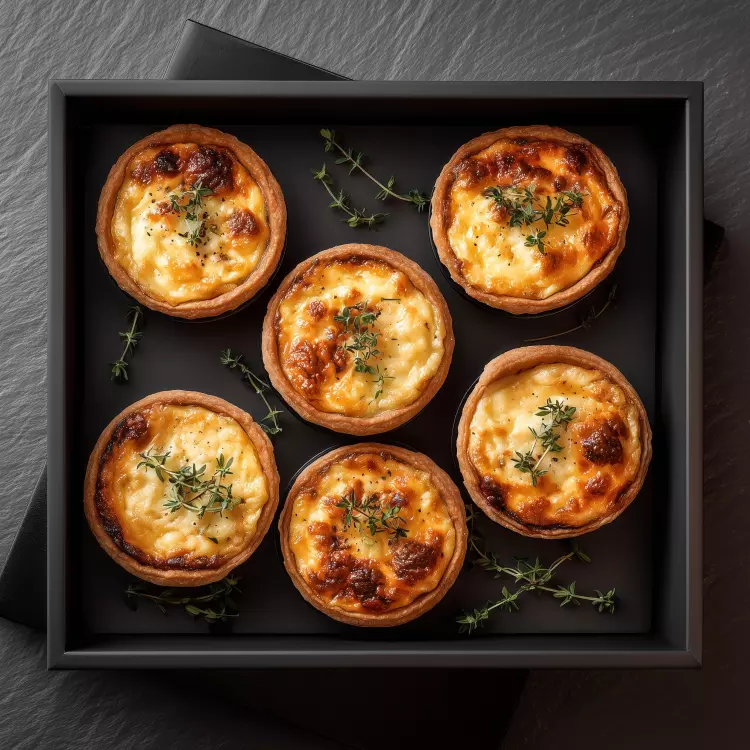 Mini-quiches à la truffe (6)