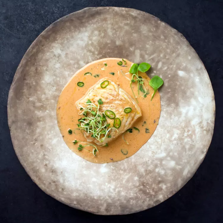 Morue d'Islande au gingembre, vermicelles et sauce thaï (copie 2912)