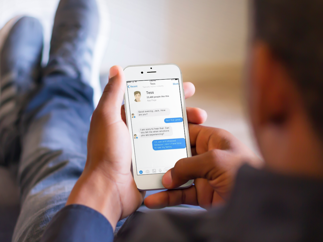 Using Psychological Artificial Intelligence (Tess) to Relieve Symptoms of Depression and Anxiety: Randomized Controlled Trial Using Psychological Artificial Intelligence (Tess) to Relieve Symptoms of Depression and Anxiety: Randomized Controlled Trial