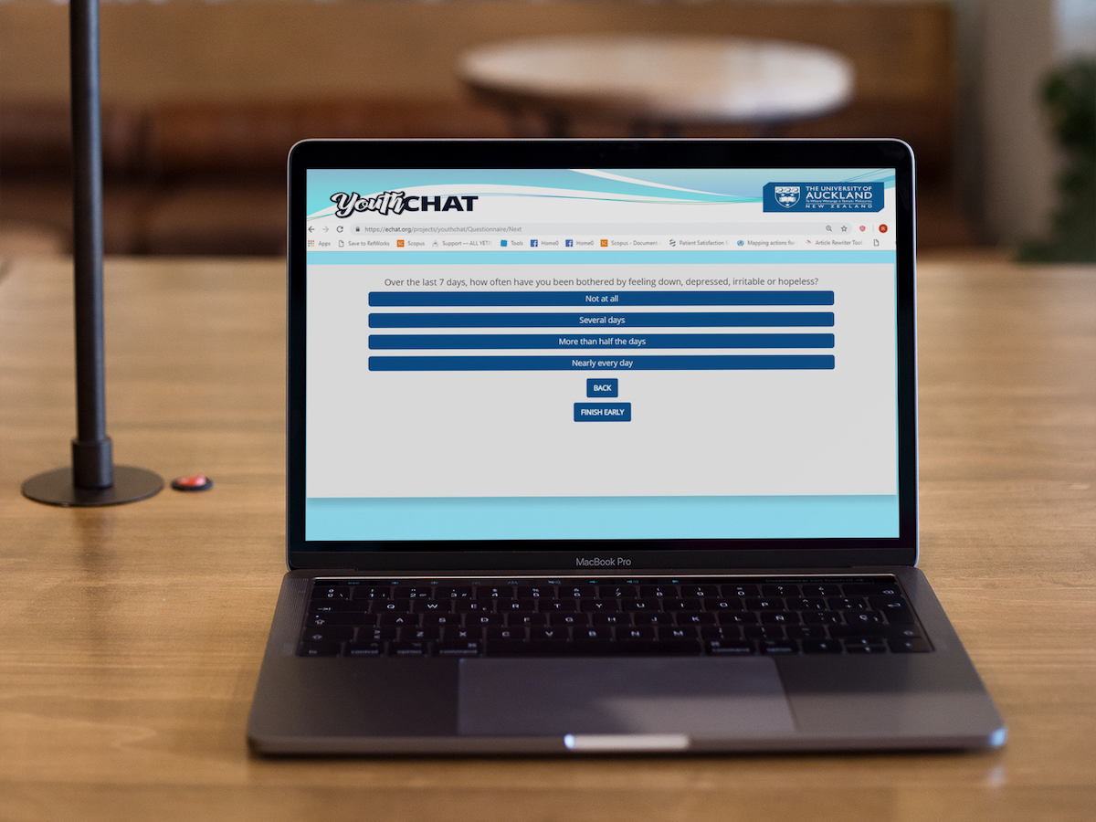 YouthCHAT as a Primary Care E-Screening Tool for Mental Health Issues Among Te Tai Tokerau Youth: Protocol for a Co-Design Study YouthCHAT as a Primary Care E-Screening Tool for Mental Health Issues Among Te Tai Tokerau Youth: Protocol for a Co-Design Study