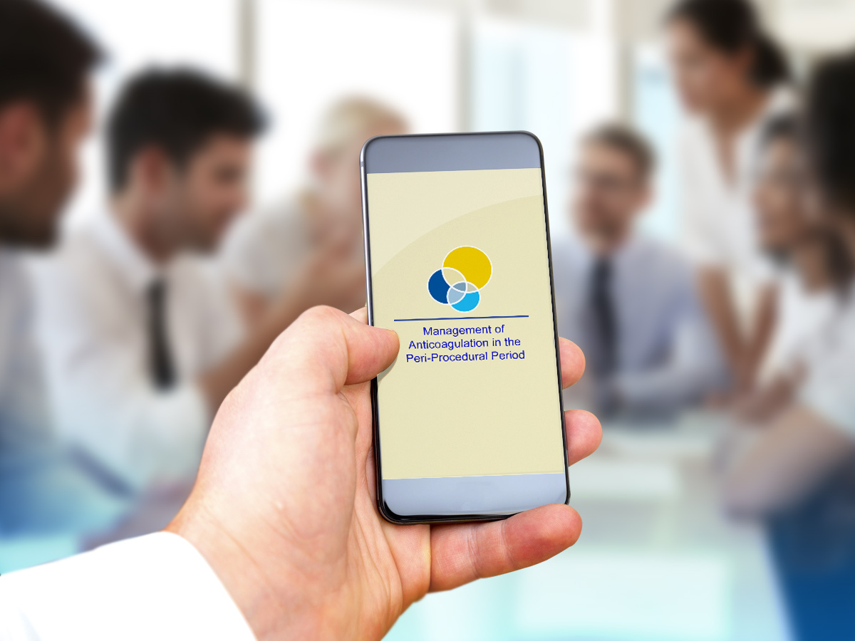 Uptake and Utilization of the Management of Anticoagulation in the Periprocedural Period App: Longitudinal Analysis Uptake and Utilization of the Management of Anticoagulation in the Periprocedural Period App: Longitudinal Analysis