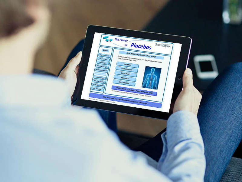 Informing Adults With Back Pain About Placebo Effects: Randomized Controlled Evaluation of a New Website With Potential to Improve Informed Consent in Clinical Research Informing Adults With Back Pain About Placebo Effects: Randomized Controlled Evaluation of a New Website With Potential to Improve Informed Consent in Clinical Research