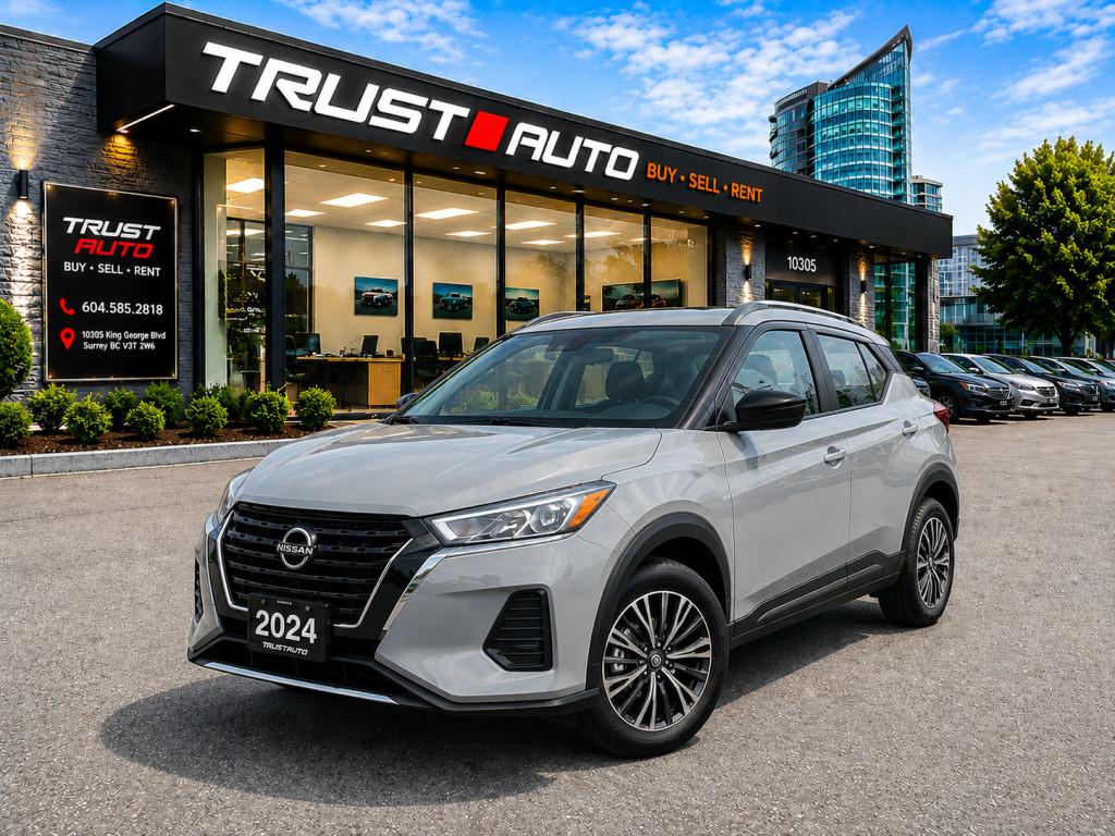 Gray 2024 Nissan Kicks SUV / Crossover Front-Wheel Drive Automatic