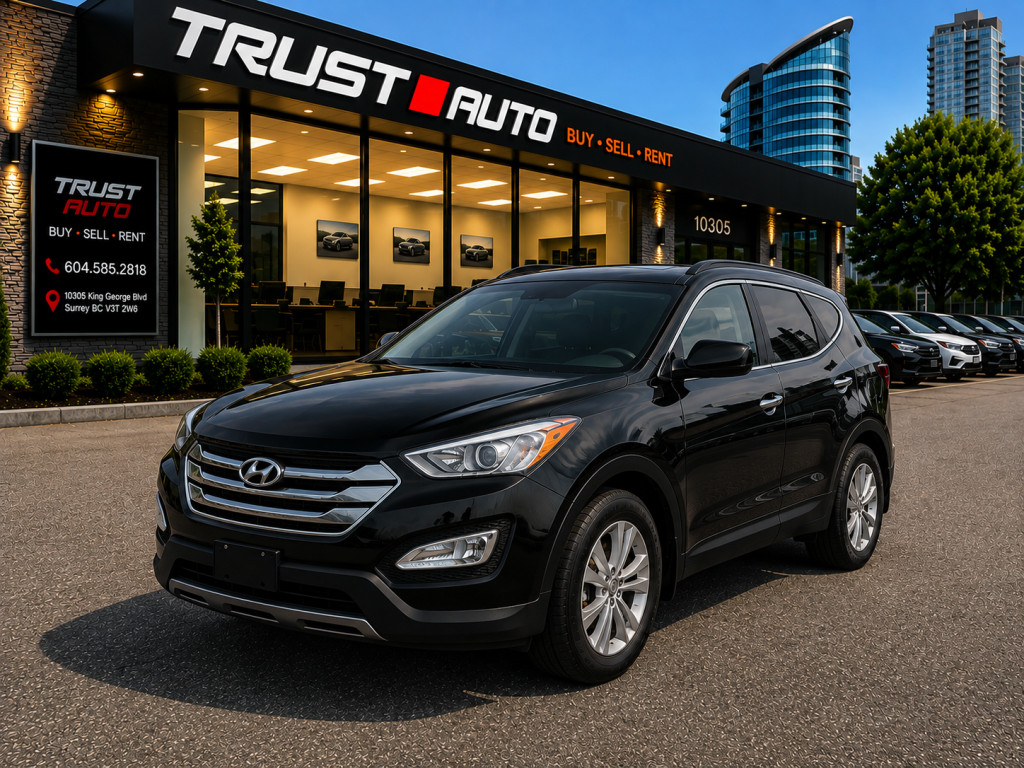 Black 2016 Hyundai Santa Fe SUV / Crossover Front-Wheel Drive Automatic