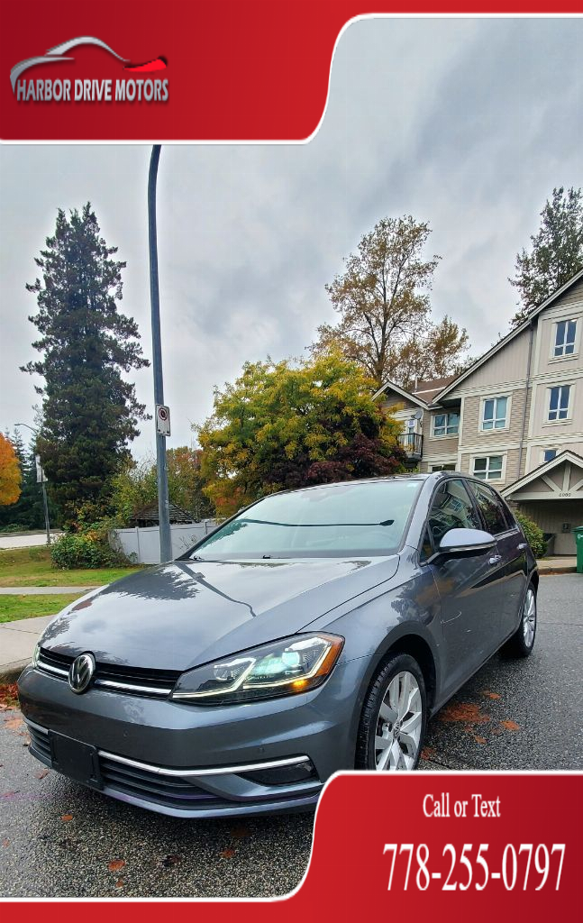 2018 Volkswagen Golf 1.8T Highline 4-Door FWD