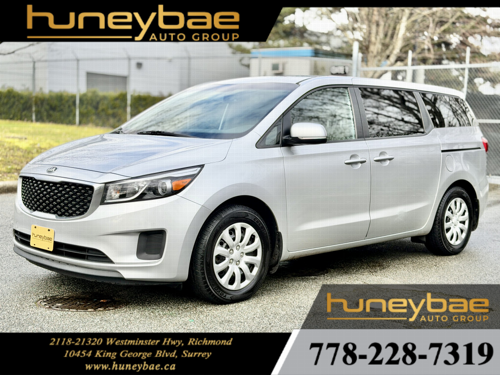 Silver 2016 Kia Sedona Minivan Front-Wheel Drive Automatic