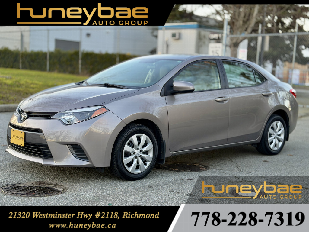 Toyota Corolla LE 2016