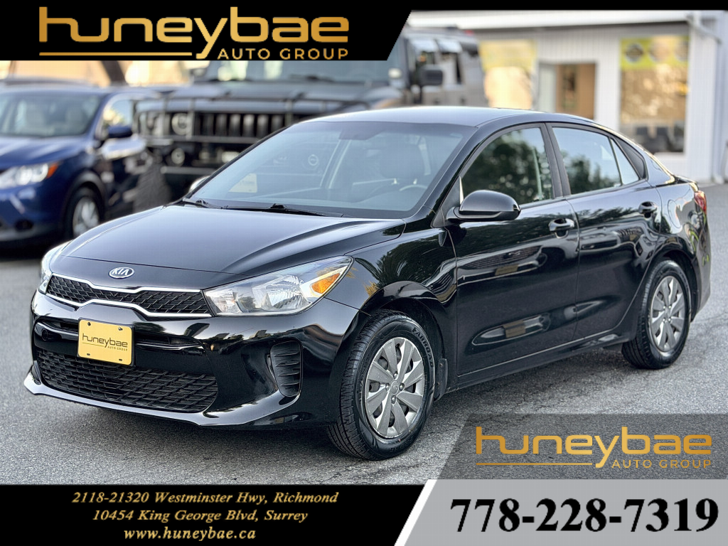 Black 2019 Kia Rio Sedan  Automatic