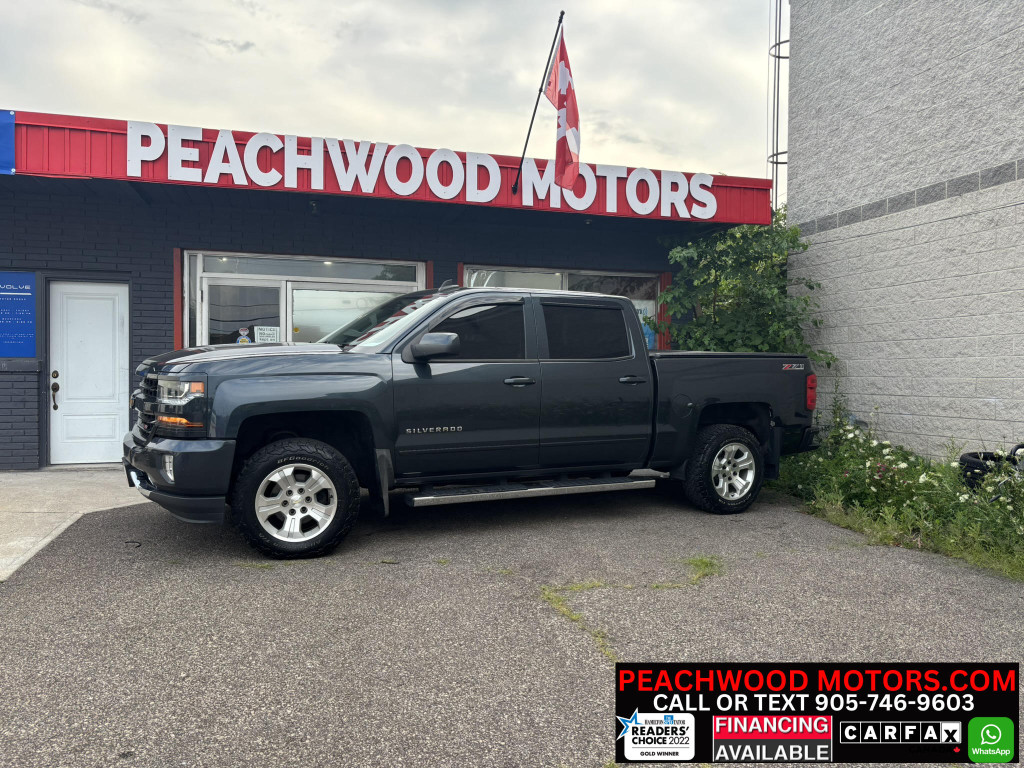 2017 Chevrolet Silverado 1500 LT Z71 Crew Cab 4WD