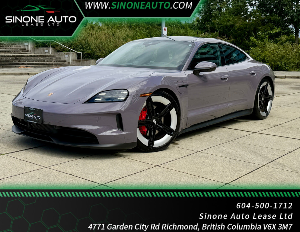 Purple 2025 Porsche Taycan Automatic