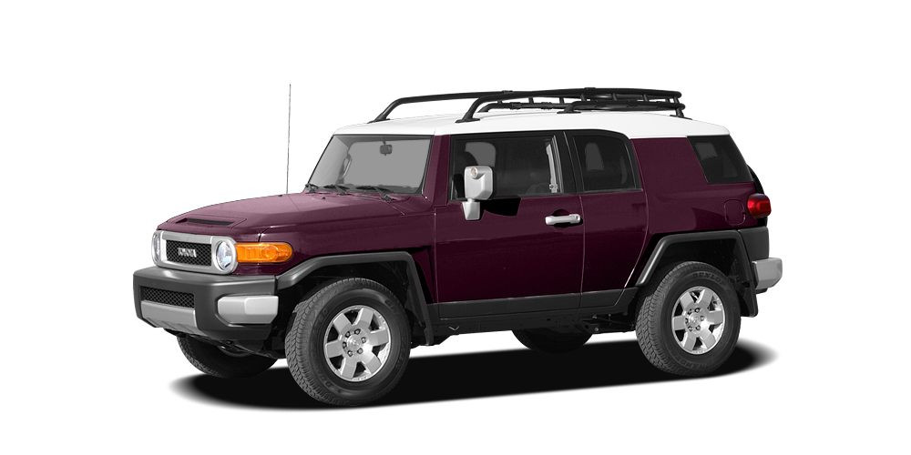 Red (Burgundy) 2007 Toyota FJ Cruiser 4WD SUV / Crossover Four-Wheel Drive Manual