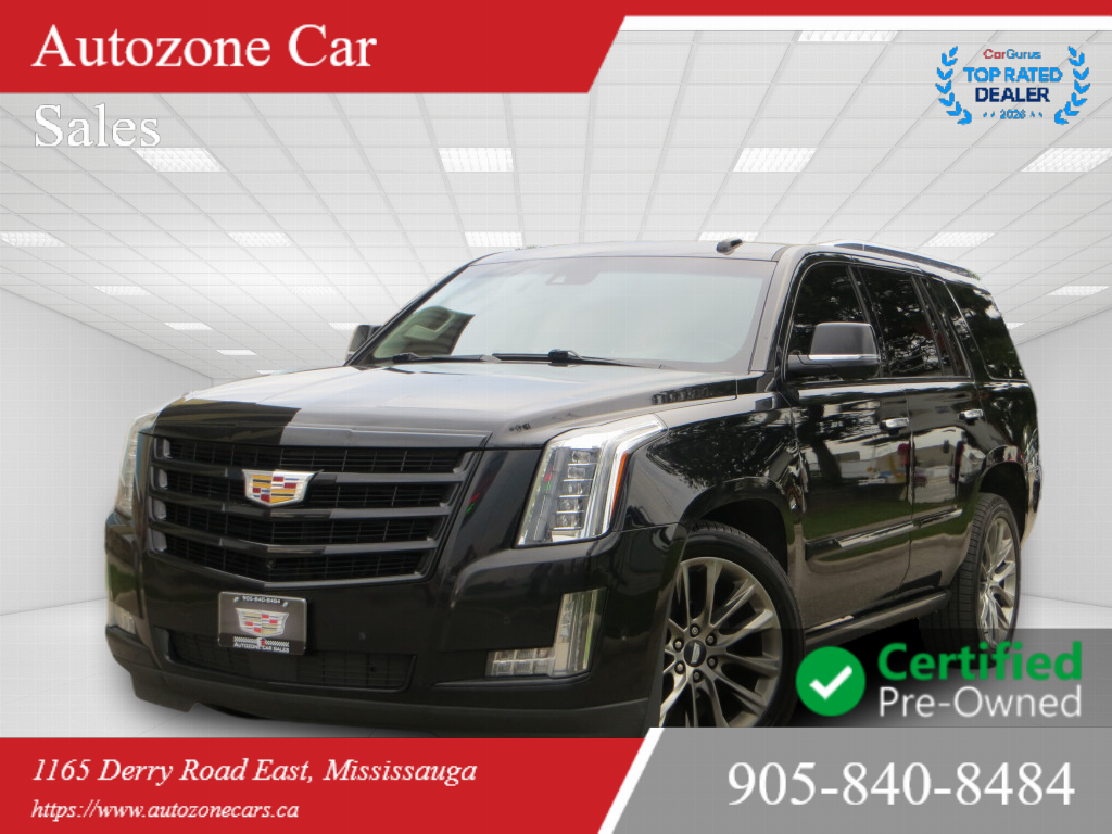Black 2020 Cadillac Escalade SUV / Crossover Four-Wheel Drive Automatic