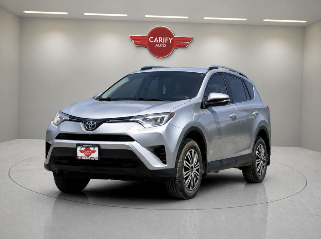 Silver 2017 Toyota RAV4 SUV / Crossover Front-Wheel Drive Automatic