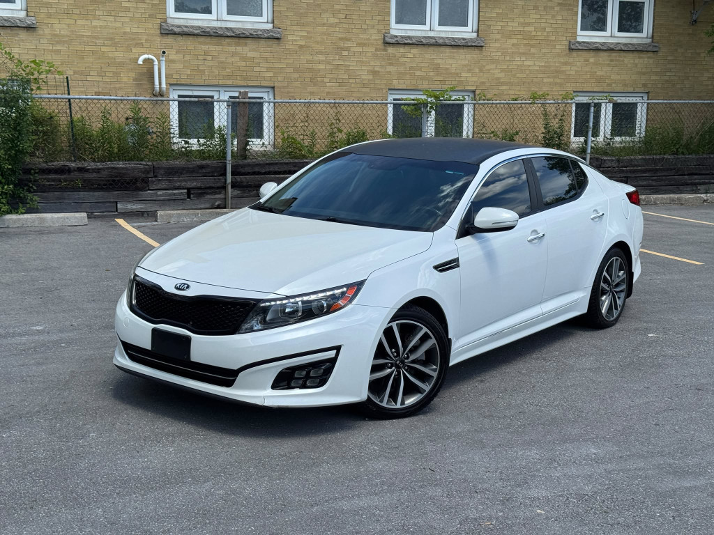 White 2015 Kia Optima SX Sedan Front-Wheel Drive Automatic
