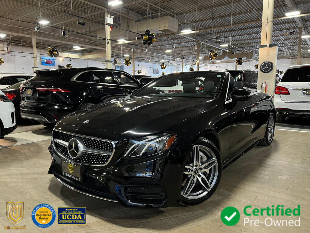 2018 Mercedes-Benz E-Class E 400 4MATIC Cabriolet AWD